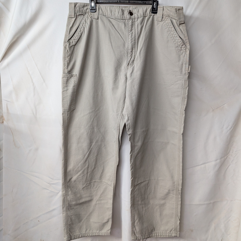 Carhartt Men's Dungaree Fit Cargo Khaki Pants
